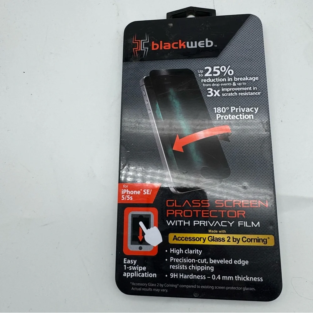 Blackweb iPhone SE/5/5S 180 Privacy Protection